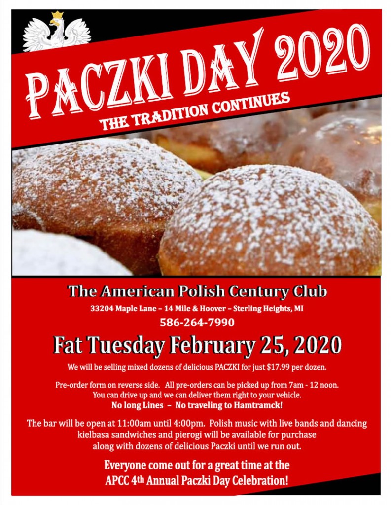 Paczki Day 2025 Michigan 2025 Carlie Ulrikaumeko