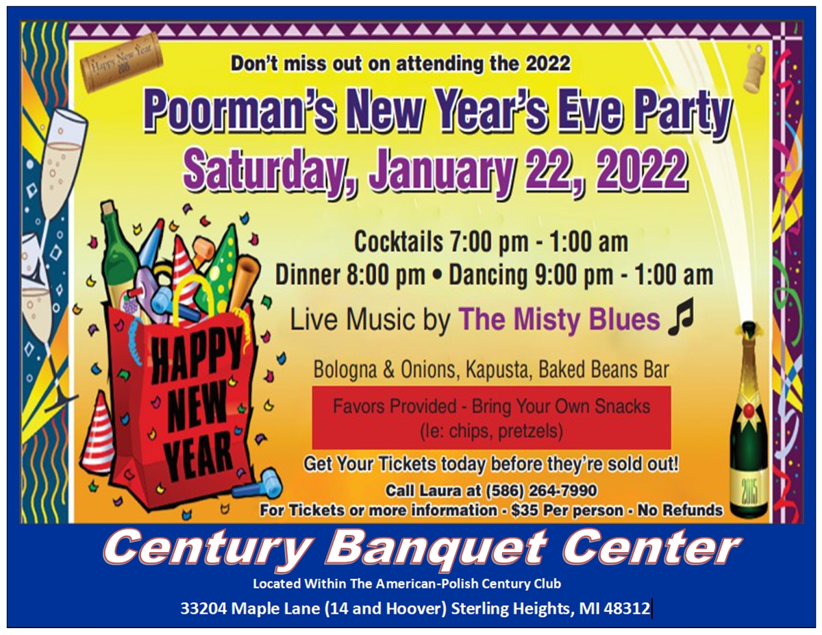 Poorman's New Year's Eve Party @ Sterling Heights | Michigan | United States