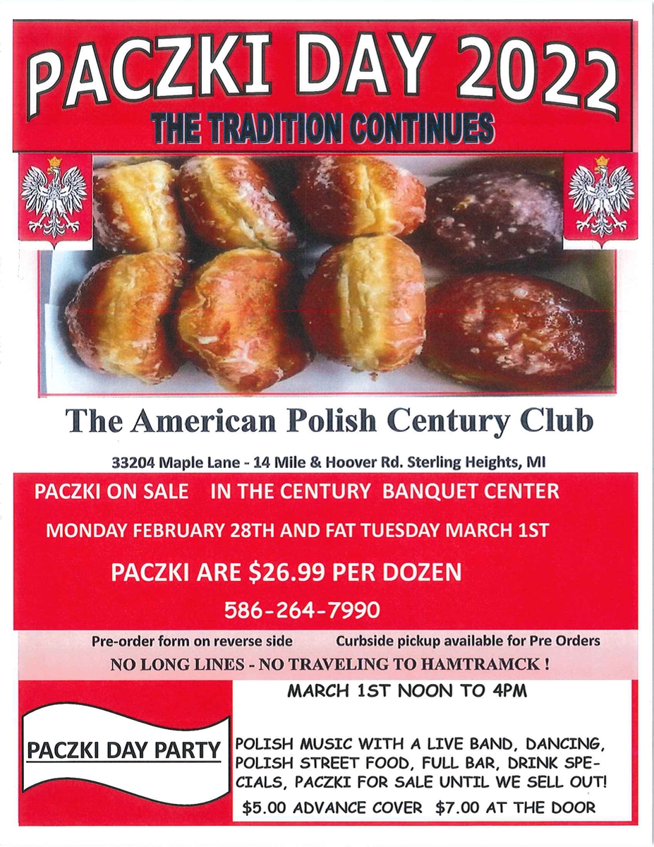 Paczki Day 2025 Date Tampa Nani Michaela